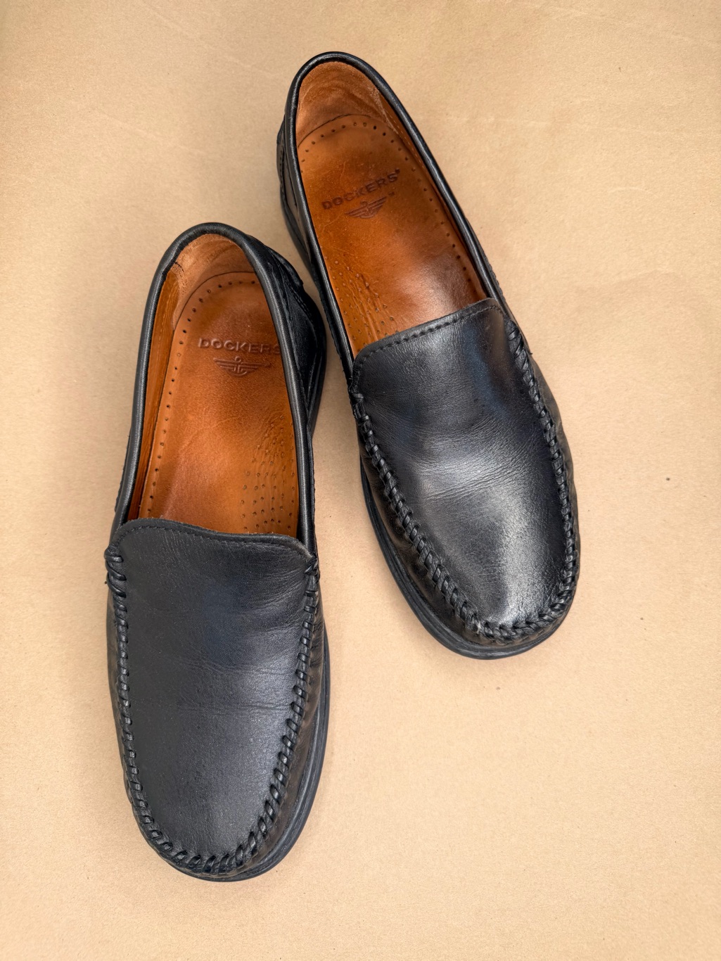 Dockers Black Leather Penny Loafer